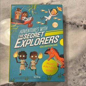 NEW - Adventures with the Secret Explorers Set of 4 Books